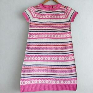 Arizona Jean Company Pink and White Striped Dress